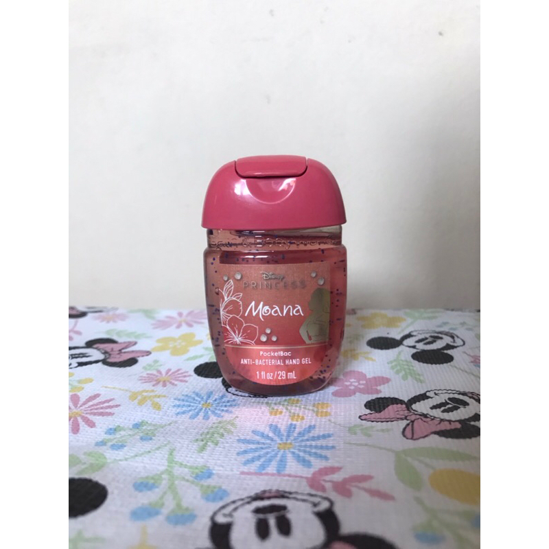 Álcool gel Bath and Body Works Princesas Disney Moana