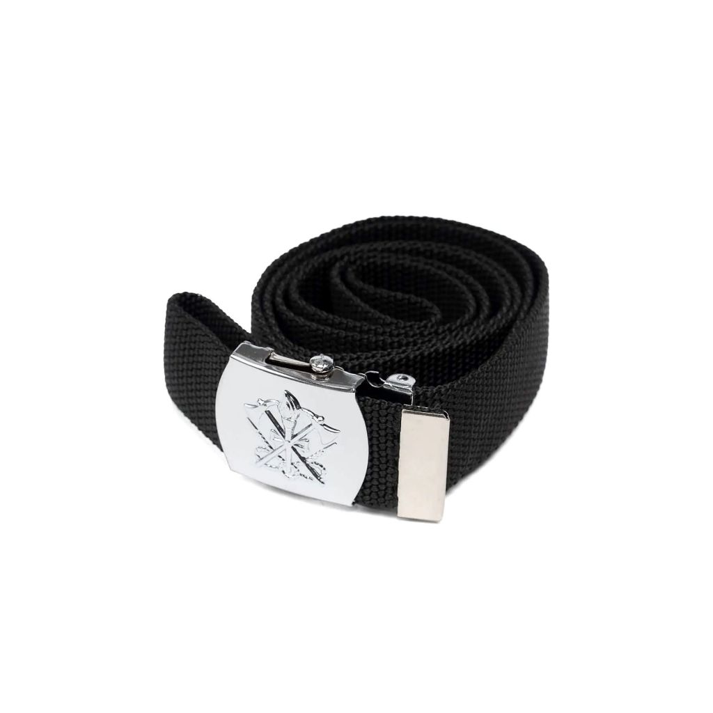 Cinto Fivela Prata Lona Qualidade Superior em Oferta na Shopee