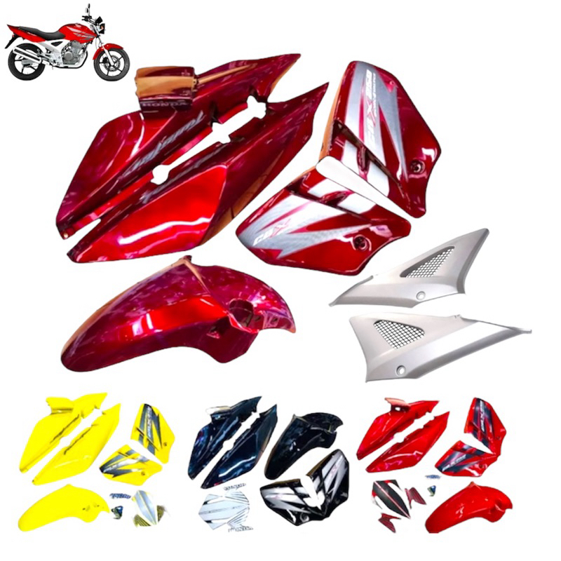 Carenagem kit cbx twister 250 mais cores na variação do anúncio