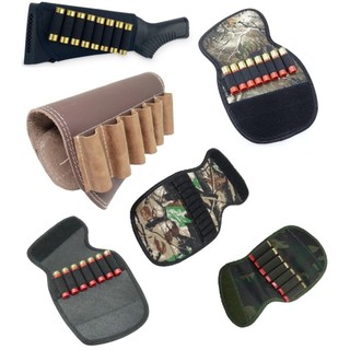 Cartucheira de Coronha em Couro / Nylon / Elastica Reforcada Para Cartuchos