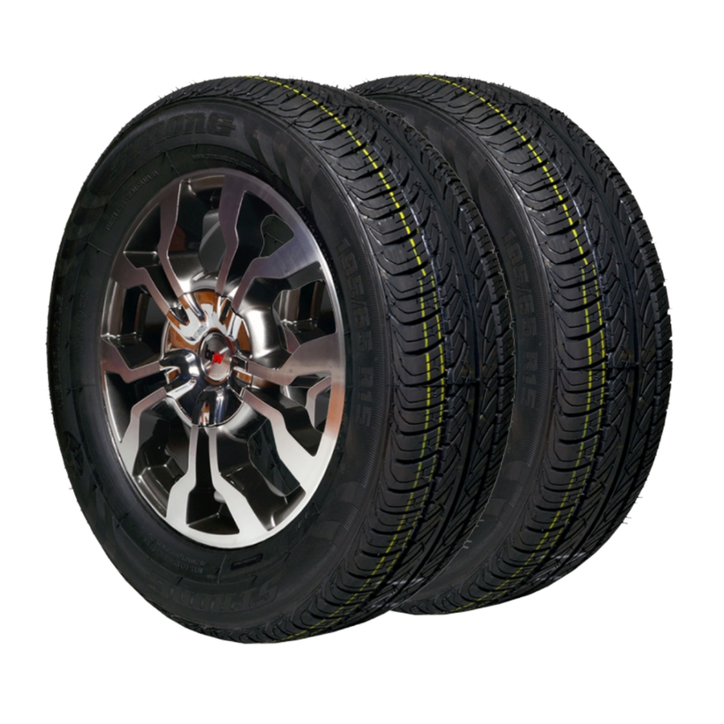 Pneu Strong Melbourne Remold 2 unid. 195/65 R15 5 anos de Garantia segurança e qualidade