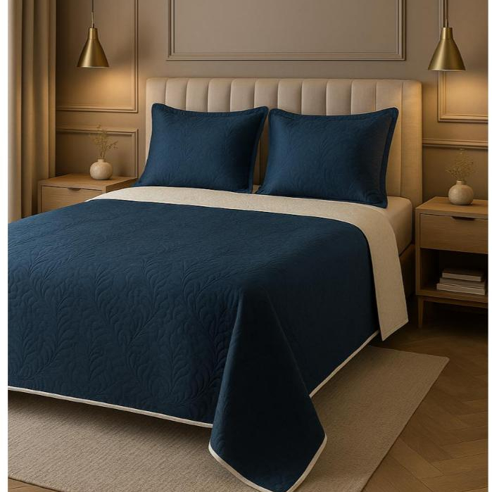 Kit Colcha Cobre Leito Casal Queen Dupla Face 2,40 x 2,60 em Oferta na Shopee