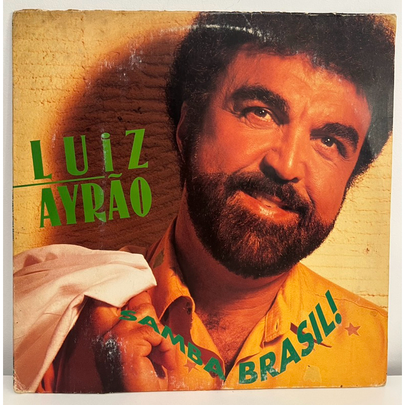 LP VINIL LUIZ AYRÃO SAMBA BRASIL 1993 COMPLETO.