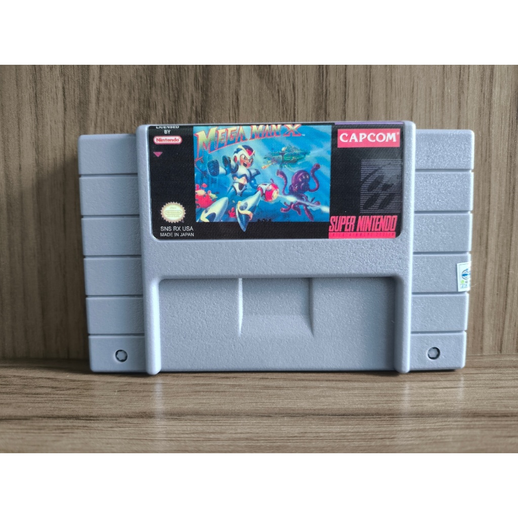 Jogo Super Nintendo Mag Man X