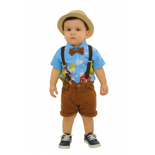 CONJUNTO FAZENDA ZENON SUPER LUXO TEMA FESTA ANIVERSARIO em Oferta na Shopee