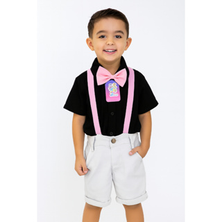 Conjunto Luxo Temático Mundo Bita Preto Branco E Rosa em Oferta na Shopee