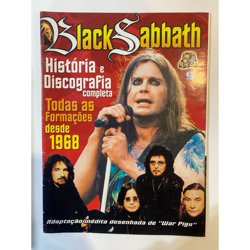 Revista Clip Rock n°11 Black Sabbath - Escala
