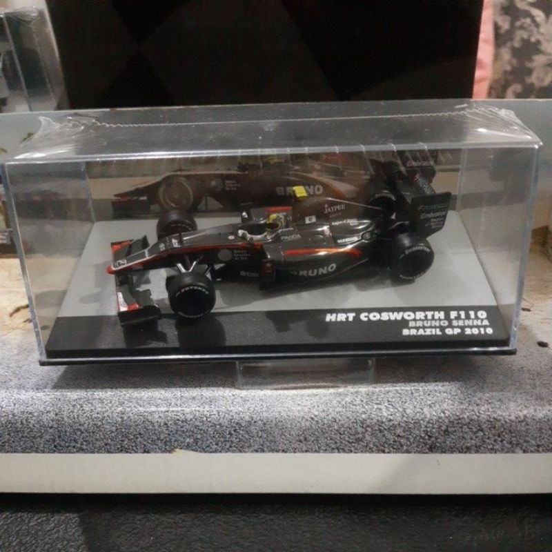 Lendas Brasileiras Miniatura F1 Fórmula 1 HRT Cosworth F1 10 Bruno Senna Gp Brasil 2010