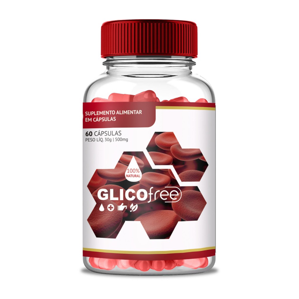 GlicoFree Original 60 Cápsulas - Envio Hoje
