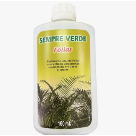 Sempre Verde Foliar NPK 07-07-07 160ml Fertilizante Adubo Líquido