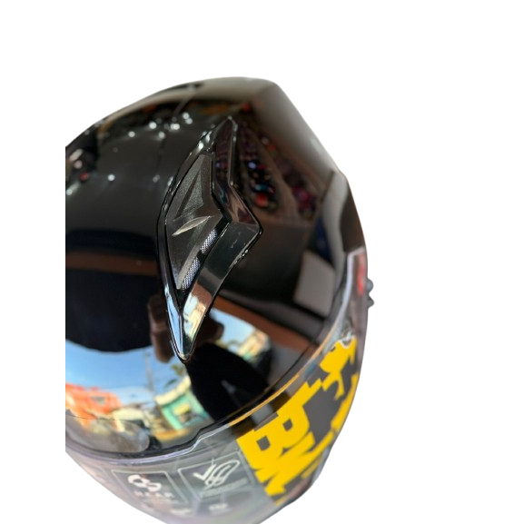 Par De Entrada De Ar Superior P/capacete B-40