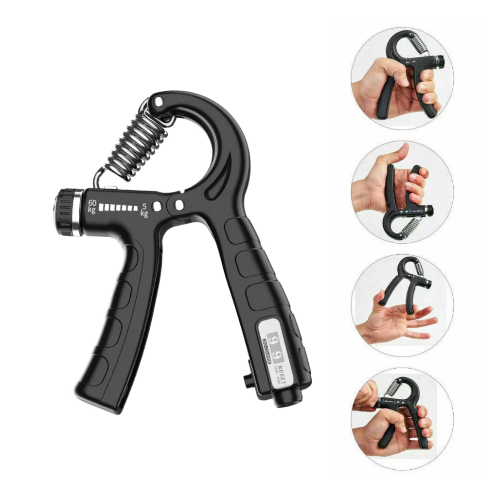 Hand Grip Mola Fisioterapia Com Ajuste 5kg A 60kg - Fortalecedor De Punho