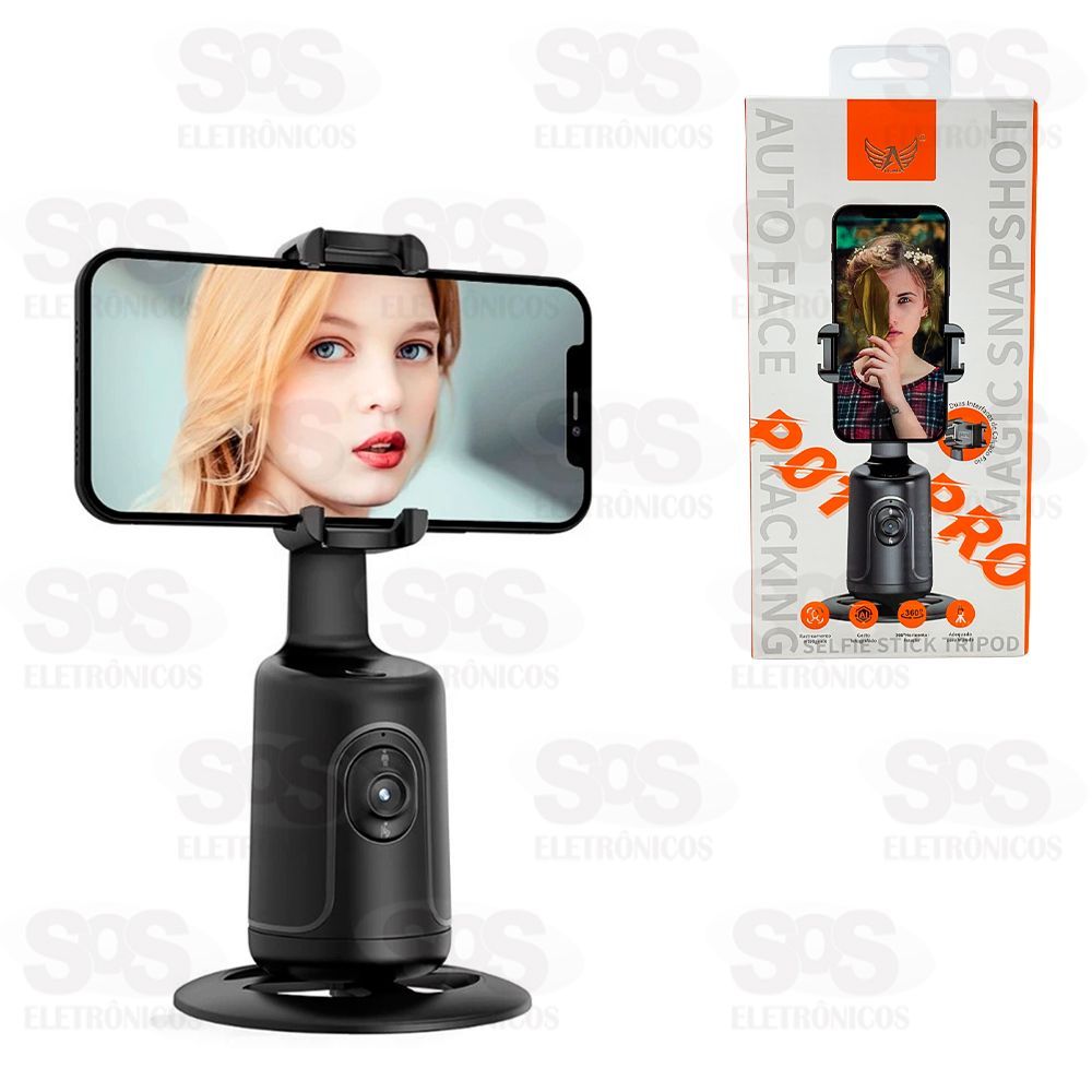 Estabilizador de Celular com Rastreamento Facial 360° – Altomex P01