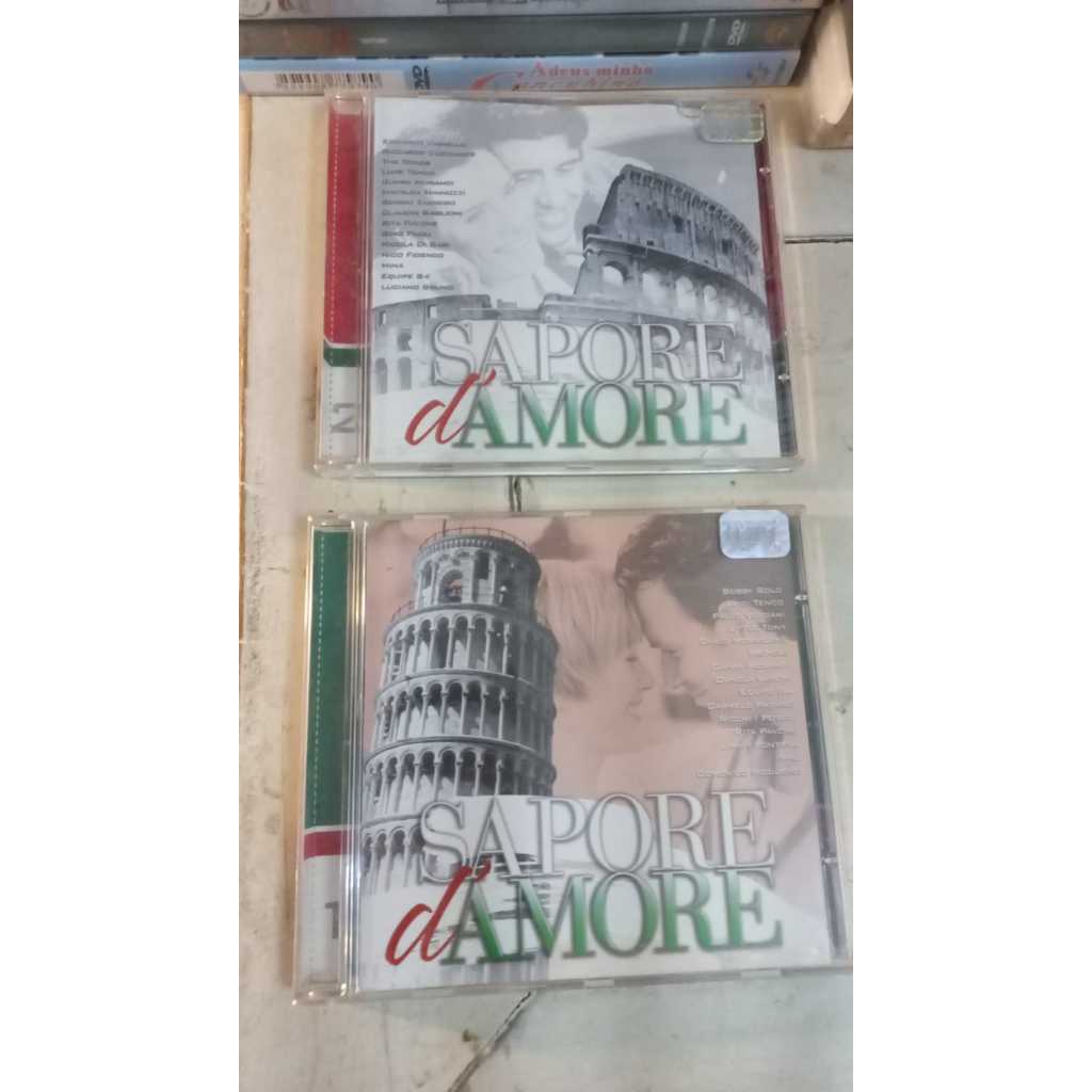 Cds Sapore D'amore Vol 1 e 2 - Excelente Estado Globo disc