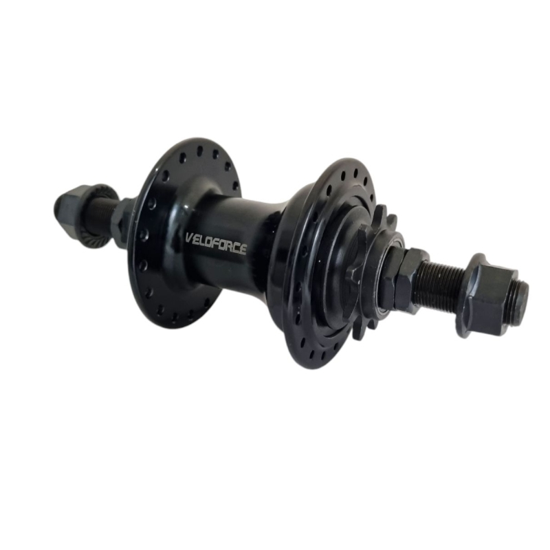 Cubo Barulhento Traseiro Preto Bmx 36f 14mm Rolamento Cog 9