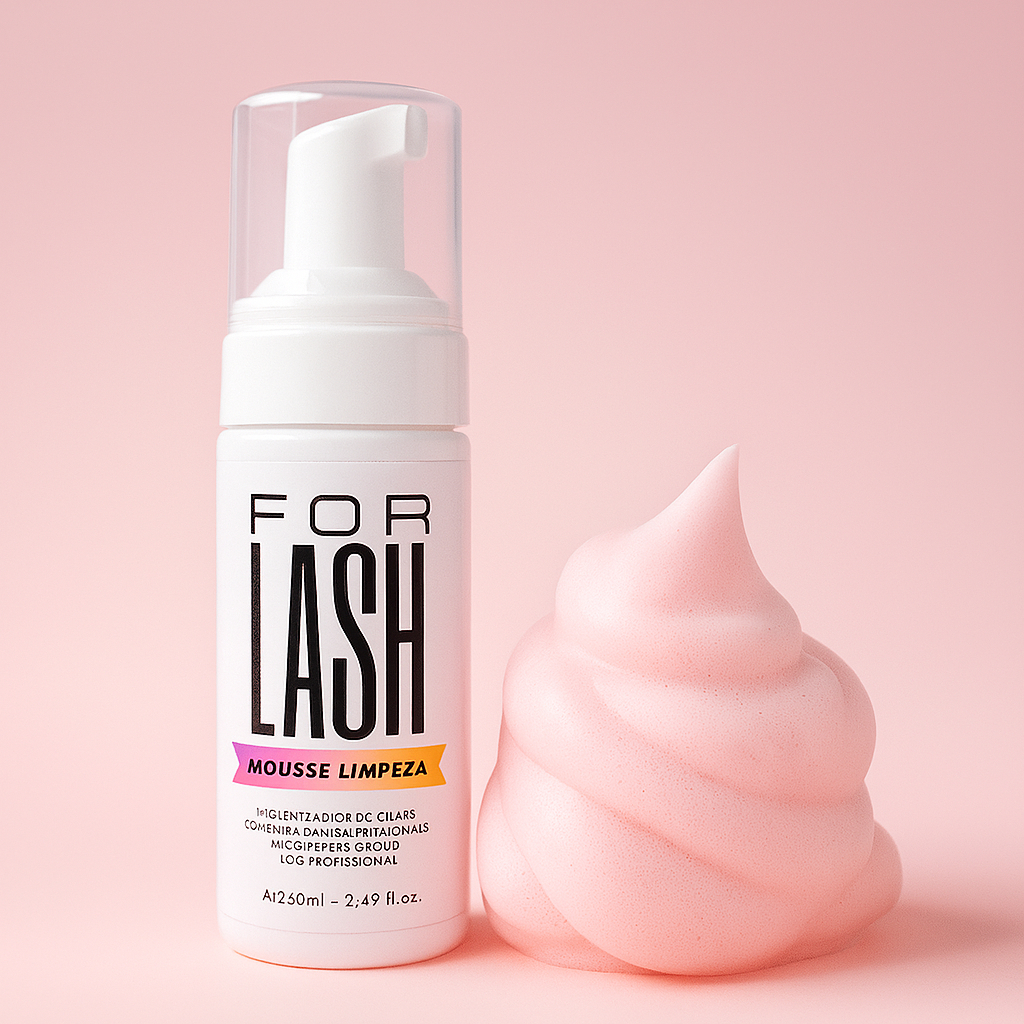 Mousse de Limpeza e Espuma Higienizadora Para Extensão de Cílios  - FOR LASH em Oferta na Shopee