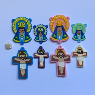 Kit para Terço e Mini Terço de Nossa Senhora Emborrachado 2 Kits em Oferta na Shopee