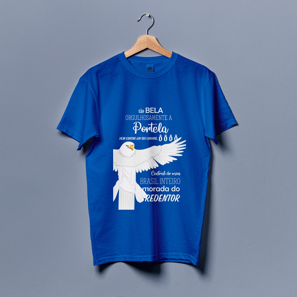 Camiseta  Portela 2015 - Águia redentora, carnaval, samba-enredo, escola de samba