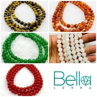 Fio de Contas Pedras Naturais 08mm Aprox. 47 Contas - em Oferta na Shopee