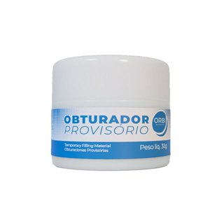 Restaurador Obturador Cimento Provisório Odontológico 25g - Orbi em Oferta na Shopee