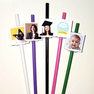Canudinho para Drinks Personalizado com sua foto para Festas de Formatura Aniversário Eventos Canudo Bebida em Oferta na Shopee