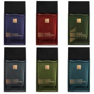 Black Essential Deo Colônia Avon 100ml: Clássico, Real Intense, Dark, Intense (Perfume Masculino)