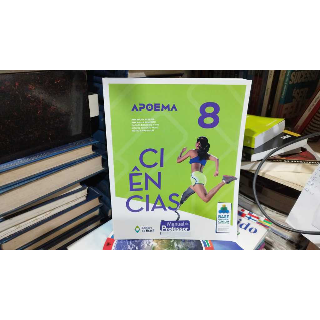Apoema Ciências 8° Ano Ensino Fundamental Livro Professor Novo
