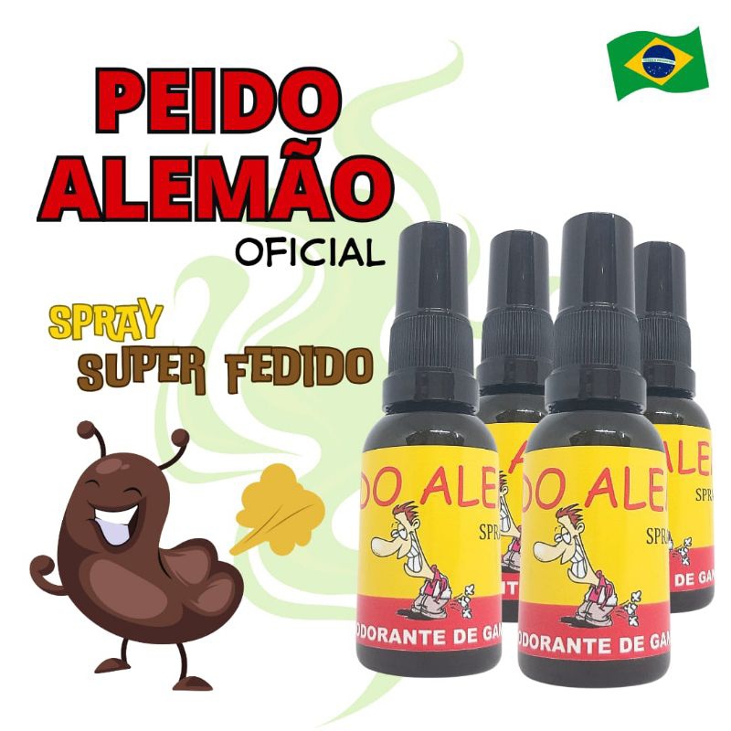 Kit 4 unidades PEIDO ALEMÃO *ORIGINAL*