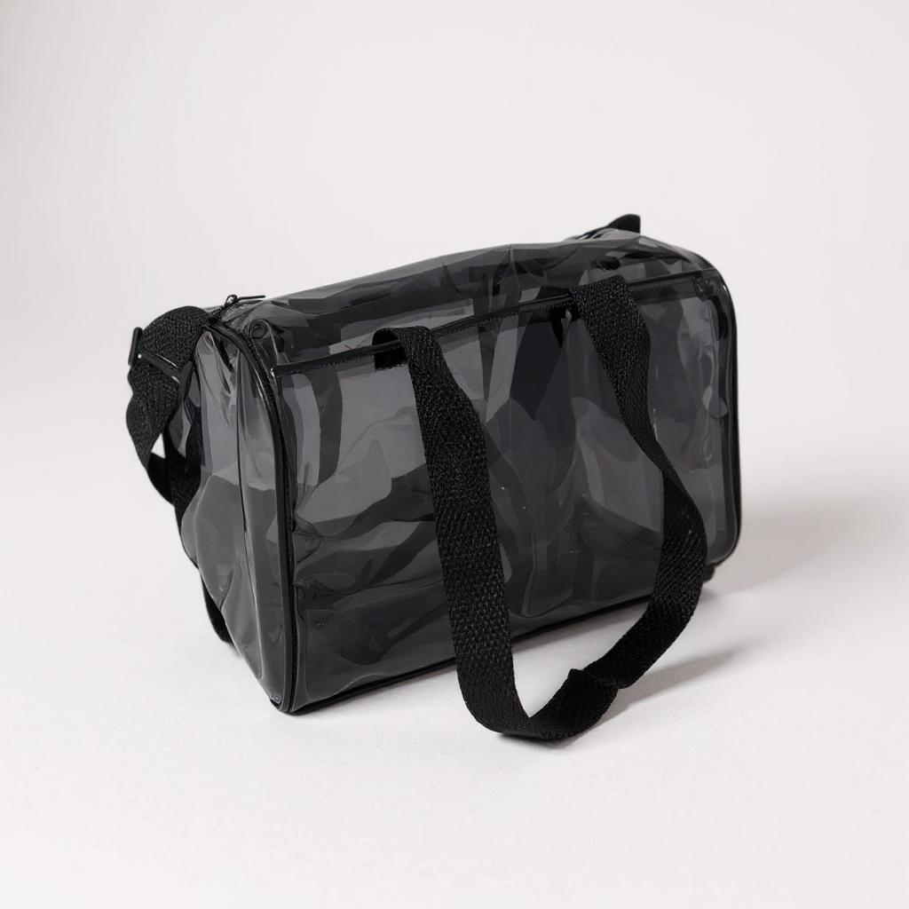 Kit com 10 Unidades de Bolsa Transparente para Natação/Piscina/Balé/Escola/Academia/Trabalho — imagem 2 de 2