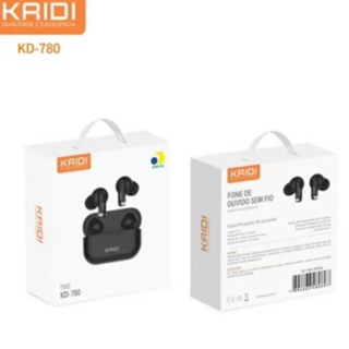 Fone de Ouvido Sem fio Bluetooth TWS Kaidi KD-780 em Oferta na Shopee