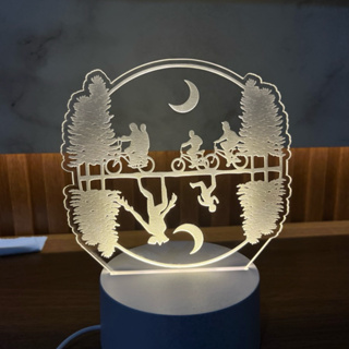 Luminária Stranger Things – Decoração Criativa com Efeito Invertido e LED em Oferta na Shopee