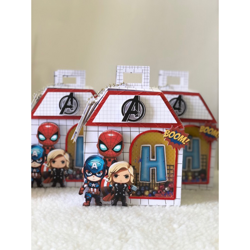 Maletinha com Visor Vingadores- Lembrancinha Vingadores- Personalizado Luxo Vingadores- Aniversário Infantil Vingadores