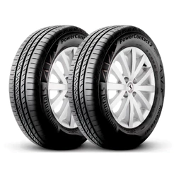 Kit 2 Pneus 195/55R15 Continental PowerContact 2 85H Aro 15