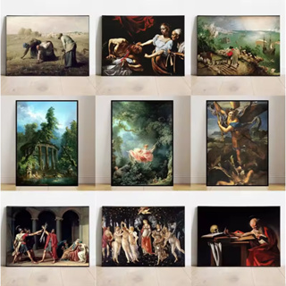 Kit 10 Quadros Decorativos Arte Clássica Michelangelo Decoração Renascentista em Oferta na Shopee