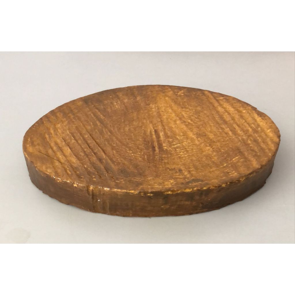 Molde Forma Pisante em Abs Nobre 3D - Caminho Jardim Madeira Tora 24x4cm