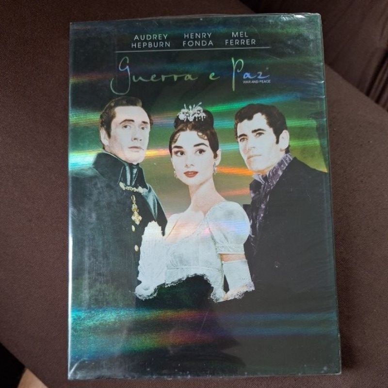 dvd guerra e paz original (lacrado) com luva