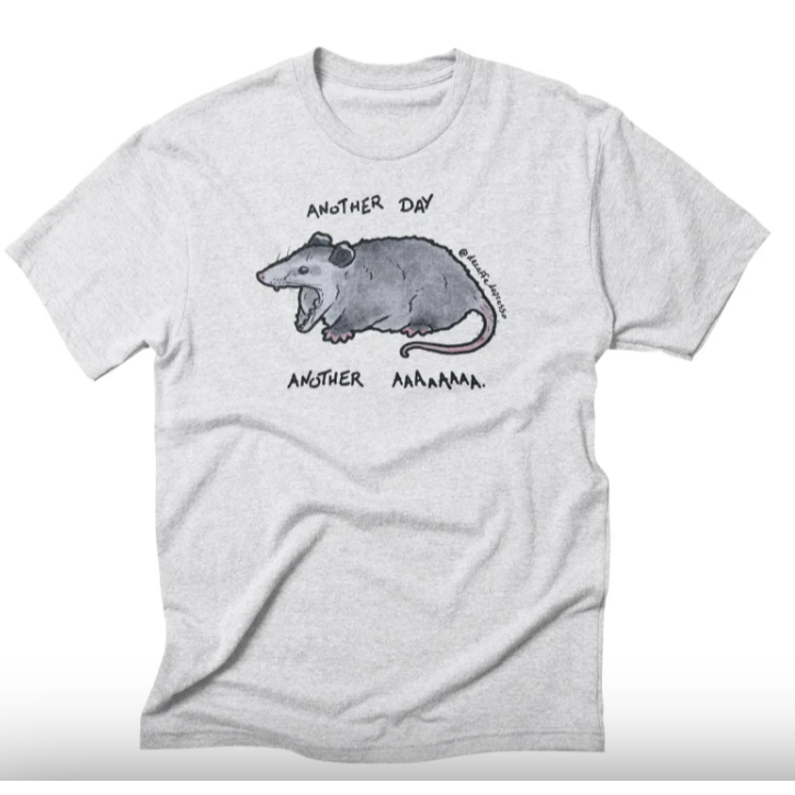 Camiseta Camisa Blusa Algodão Unissex Another Day Another AAAAAAAA.