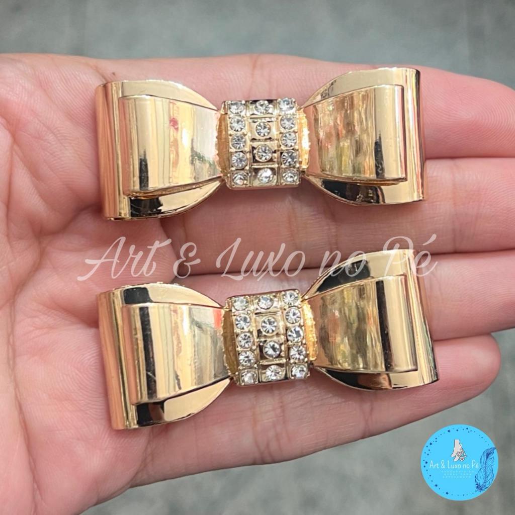 Lacinho do Infinito , Laço de Metal , Coruja , Náutico e Girassol Para Chinelos (valor do par)