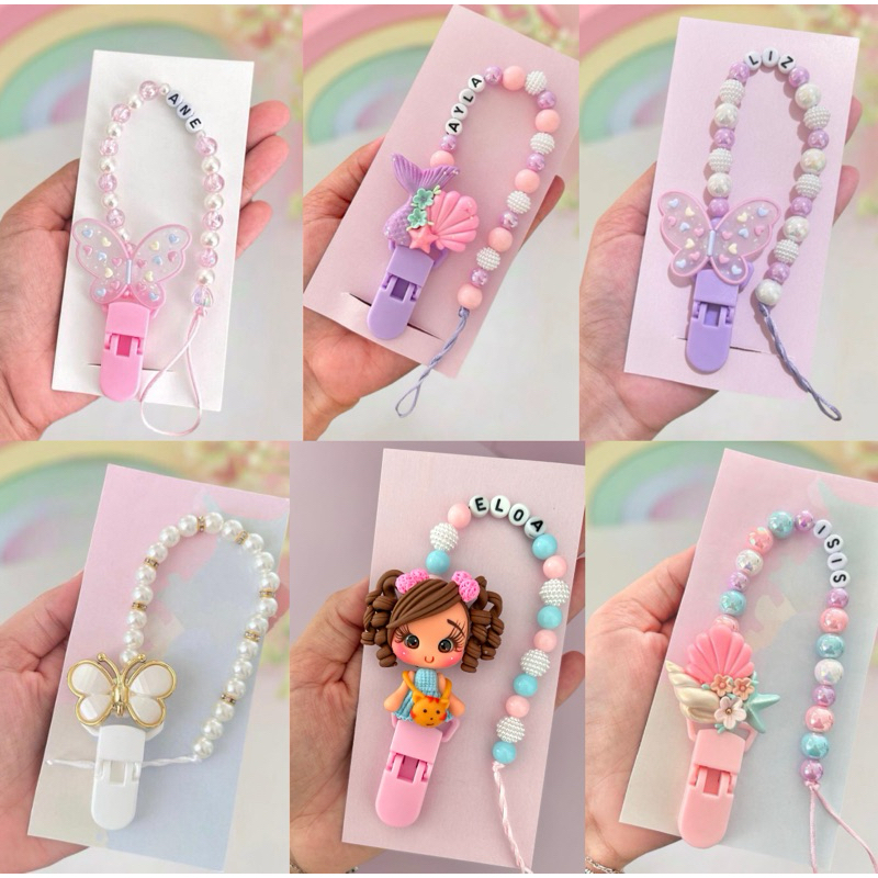 Prendedor Chupeta Personalizado Nome: Onde Comprar | BuscaProdutos