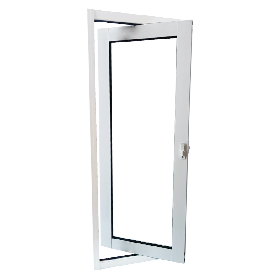 Janela Pivotante Capelinha Em Alumínio Branco Vidro Verde 90x30 em Oferta na Shopee