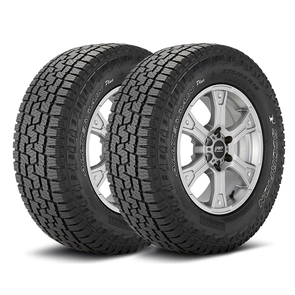 Kit 2 Pneus 225/65R17 Pirelli Scorpion AT Plus 106H Aro 17 em Oferta na Shopee