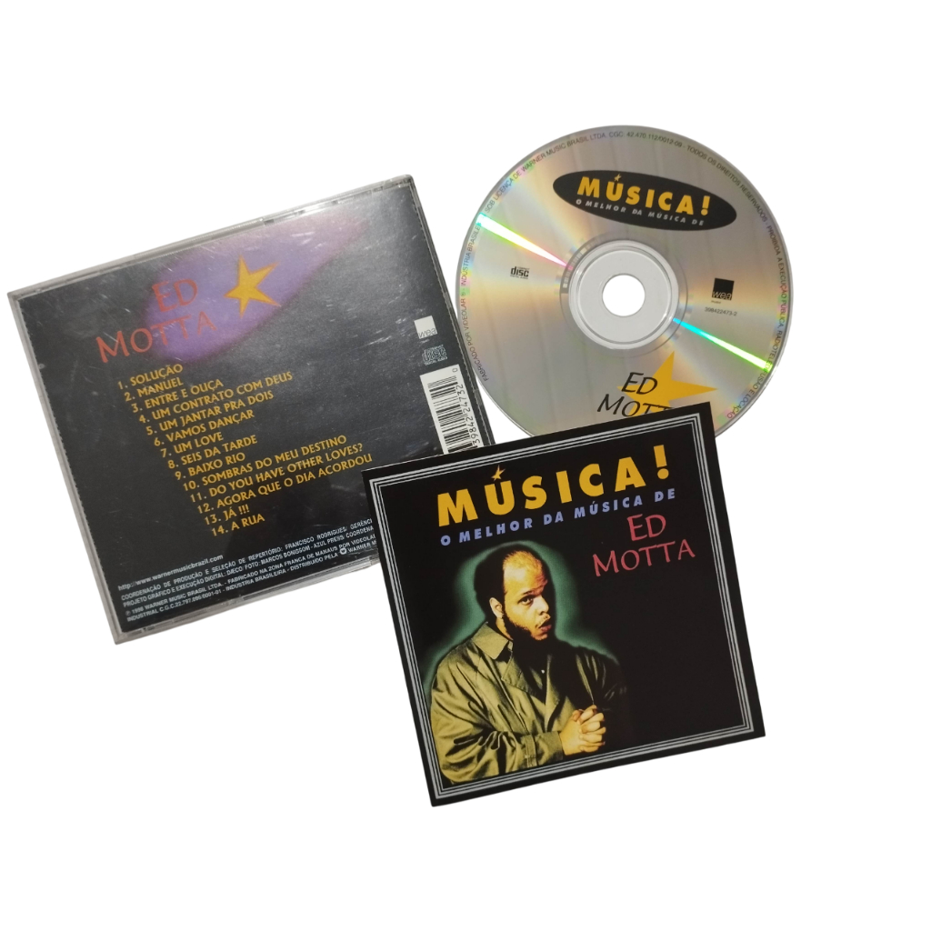 Cd - Ed Motta - Musica o Melhor de Ed Motta