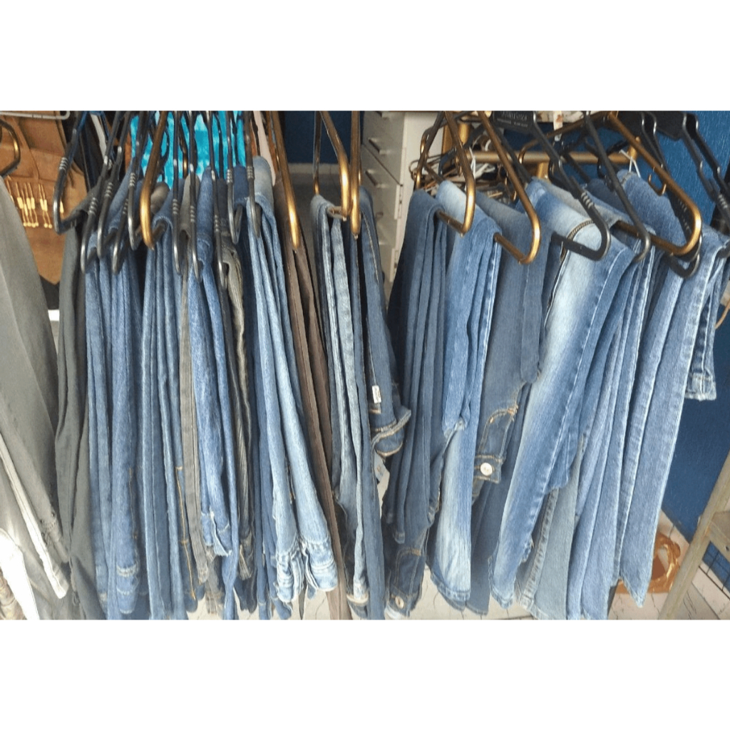 1 calça jeans feminina a escolher tamanho 34 36 38 40 42 44 46 48 50 52 54 em Oferta na Shopee