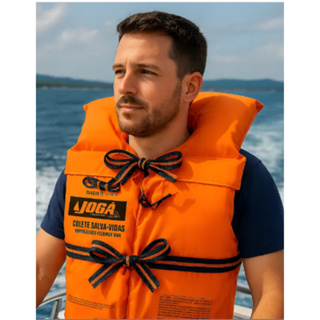 Colete Salva Vidas Classe 3 Homologado Pela Marinha C3 Canga Flutuar Flutuação Pesca Navegação em Oferta na Shopee