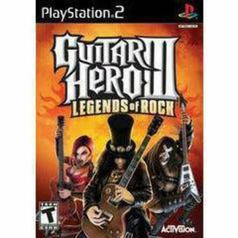 Guitar Hero 3 Legends of rock ps2