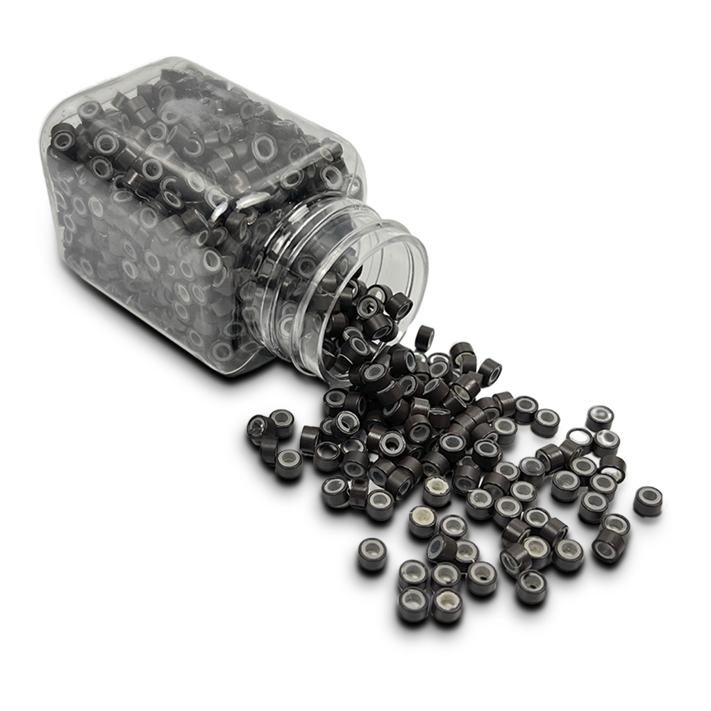 1000 Microlinks com Silicone para Mega Hair em Oferta na Shopee