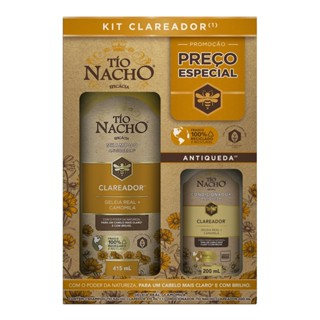 Kit Tio Nacho Shampoo 415ml + Condicionador Clareador 200ml em Oferta na Shopee