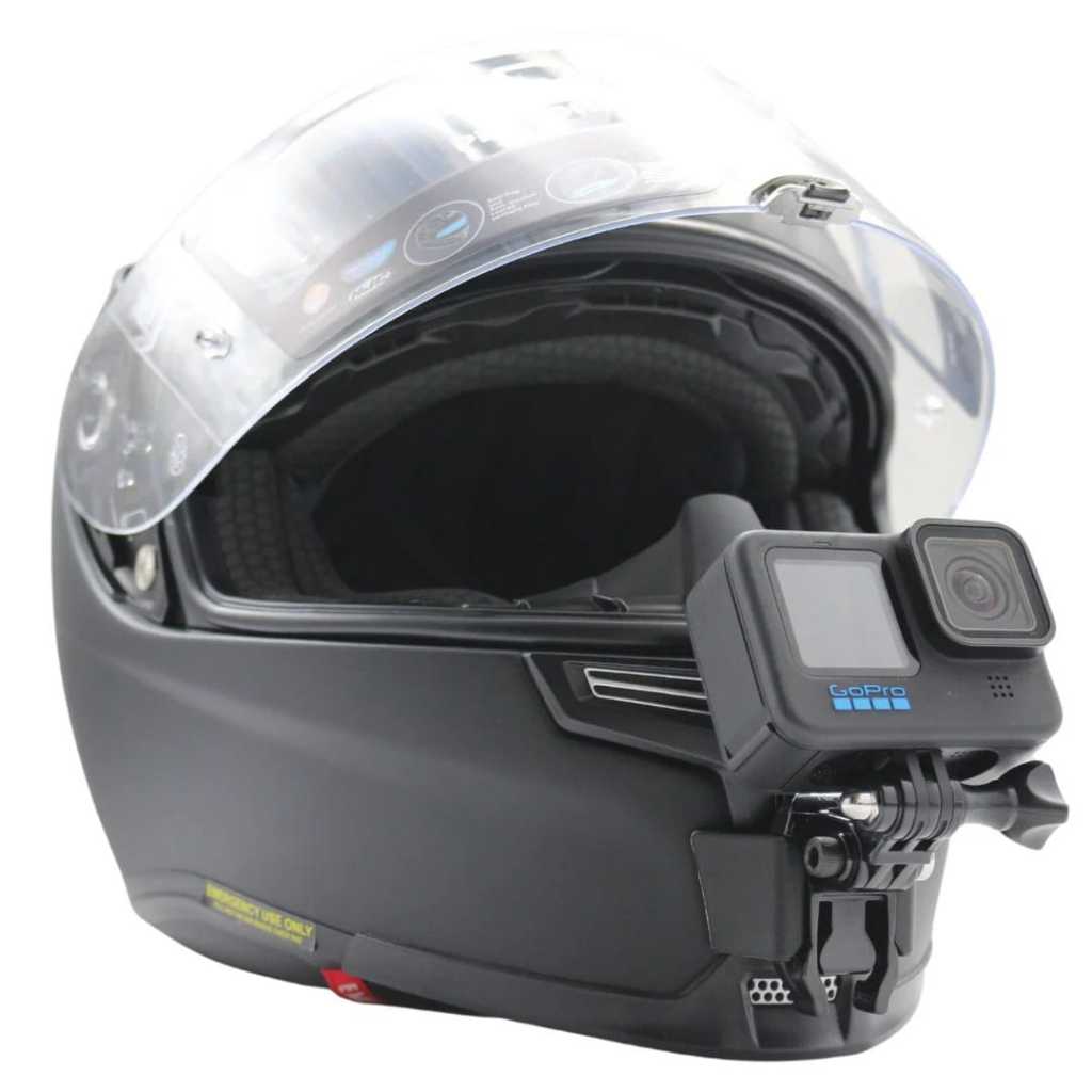 Suporte Queixo GoPro p/ Capacete HJC RPHA 70 – Estável, Seguro e Resistente