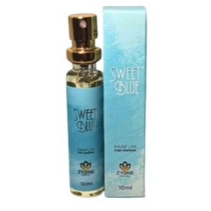 Perfume Sweet Blue Feminino 10ml Zyone Alta Fixação 25% de Essência Importada Parfum