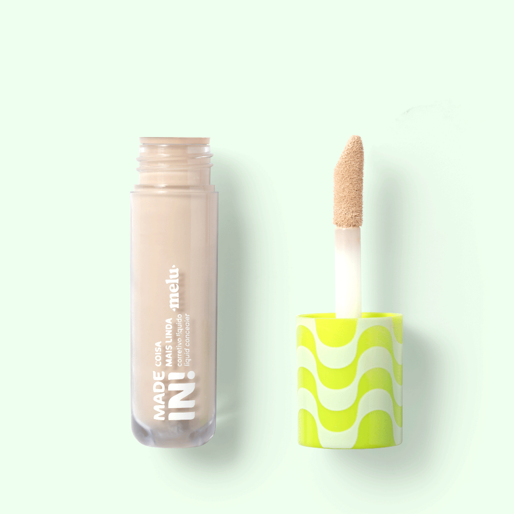 Corretivo Liquido Coisa Mais Linda Made In RRM602 Melu Ruby Rose em Oferta na Shopee